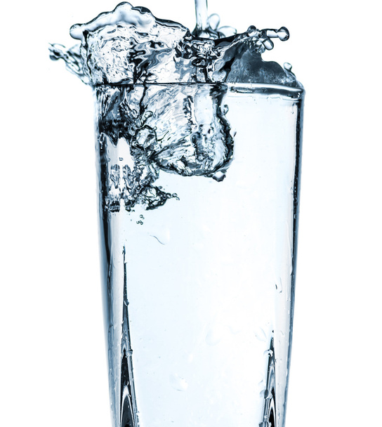 water splash uit glas - Foto, afbeelding