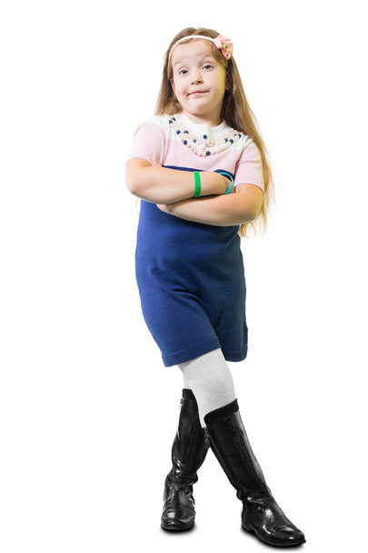 Schoolgirl in uniform  - Fotó, kép