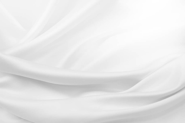 Tissu soie blanche
 - Photo, image