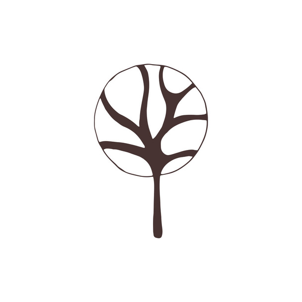 Vector hand drawn tree - Vektor, obrázek
