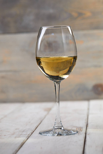 glass of white wine - Photo, Image