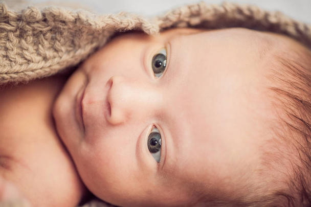 Newborn baby boy - Photo, image
