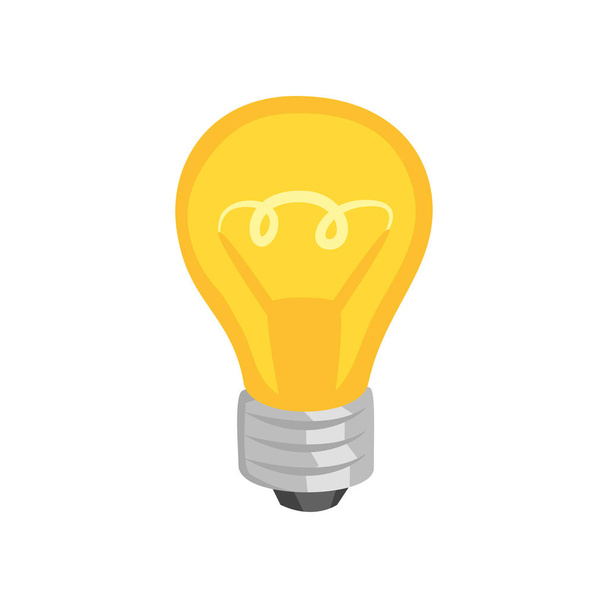 illustration of light bulb.  - Vector, Image