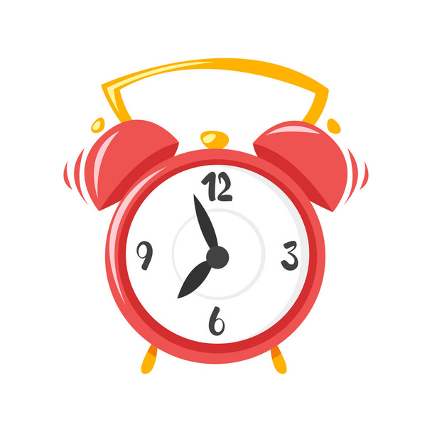 illustration of alarm clock. - Vector, Image
