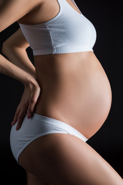 belly of pregnant woman  - Fotografie, Obrázek