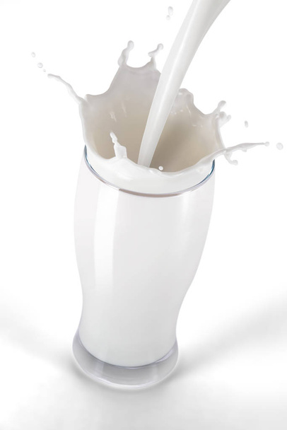 Разбрызгивание молока
 - Фото, изображение
