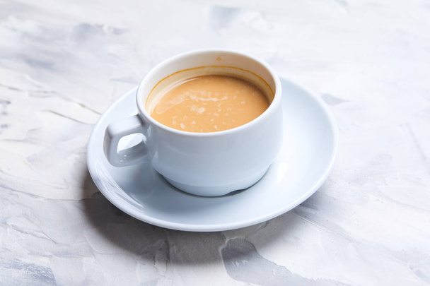 Weiße Tasse Kaffee - Foto, Bild