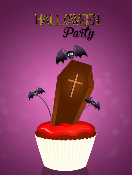 Halloween invitation party - Φωτογραφία, εικόνα