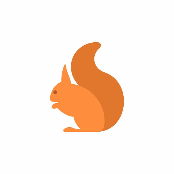 Squirrel vector icon - Vector, Image