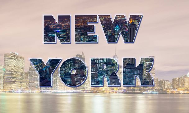 Collage of New York photos - Fotoğraf, Görsel