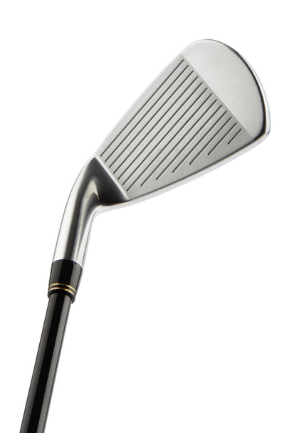 Close-up de Golf clube ferro no.7 cabeça
 - Foto, Imagem