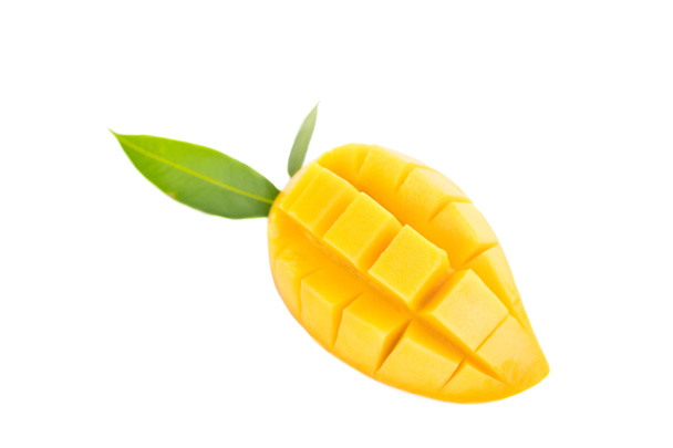 owoce mango izolowane na białym tle . - Zdjęcie, obraz