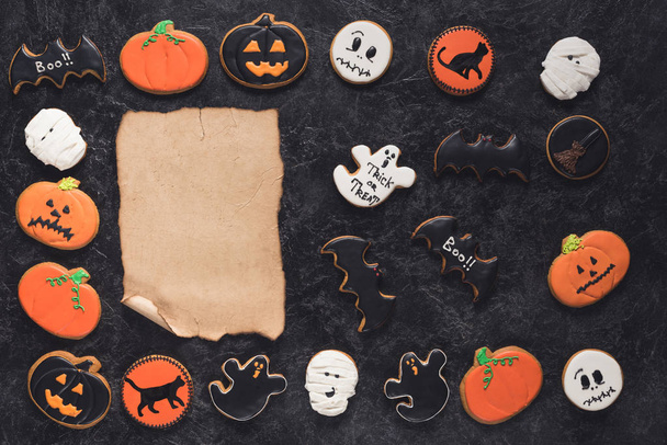 homemade halloween cookies - Фото, зображення