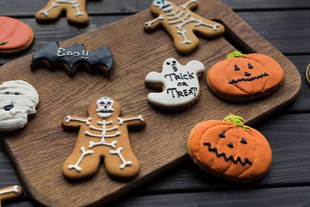 composition des biscuits d'Halloween
 - Photo, image