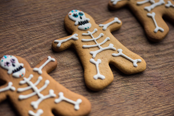 composition of halloween cookies - Photo, Image