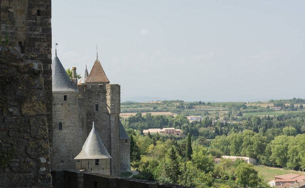 Castle of the city of Carcassonne - Fotó, kép