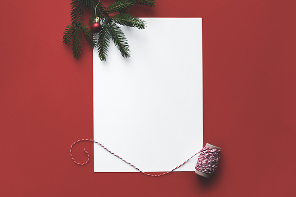 empty christmas card - Photo, Image