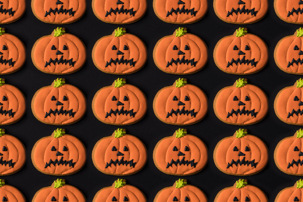 Galletas de calabaza de Halloween
 - Foto, imagen