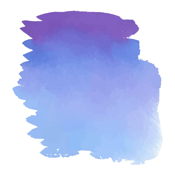 Roxo aquarela mão desenhada bandeira gradiente
 - Vetor, Imagem