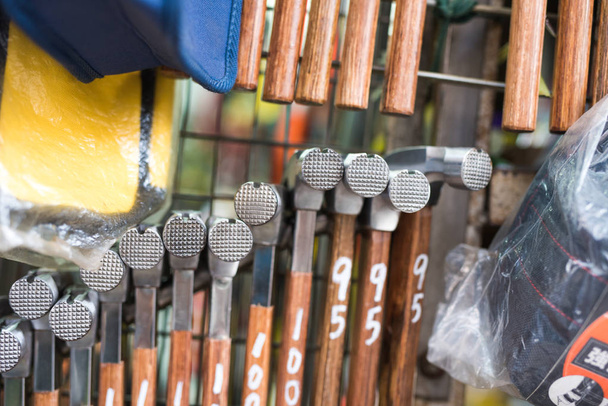 Hammers outside shop - Photo, Image