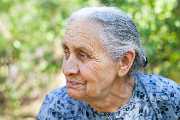Senior woman portrait - Foto, Imagem