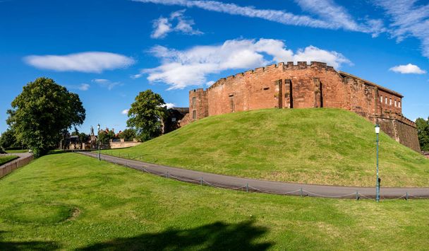 Zamek w Chester w Anglii - Zdjęcie, obraz