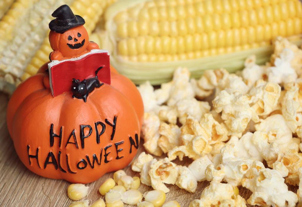 halloween popcorn with fresh - Photo, Image