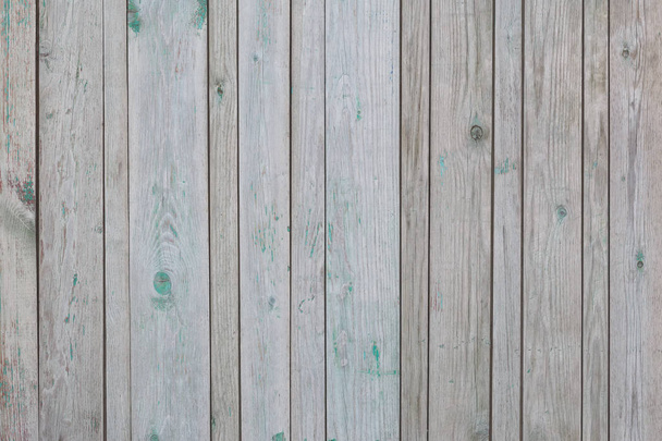 De houten planken Vintage verticale grijze kleur met restanten verf als achtergrond - Foto, afbeelding
