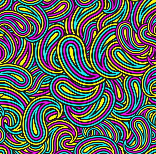 Colorful seamless pattern  - Vektör, Görsel