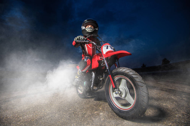Dítě na motorce - Fotografie, Obrázek