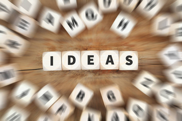 Ideas idea success growth creativity creative dice business conc - Fotografie, Obrázek
