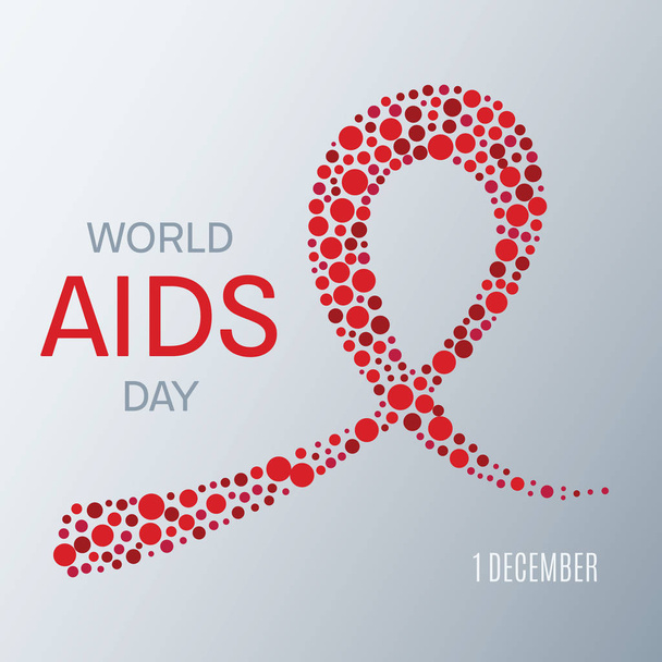 World AIDS Day poster - ベクター画像