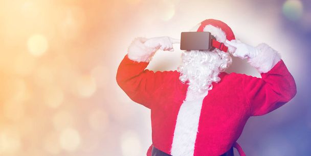 Père Noël avec lunettes VR
 - Photo, image