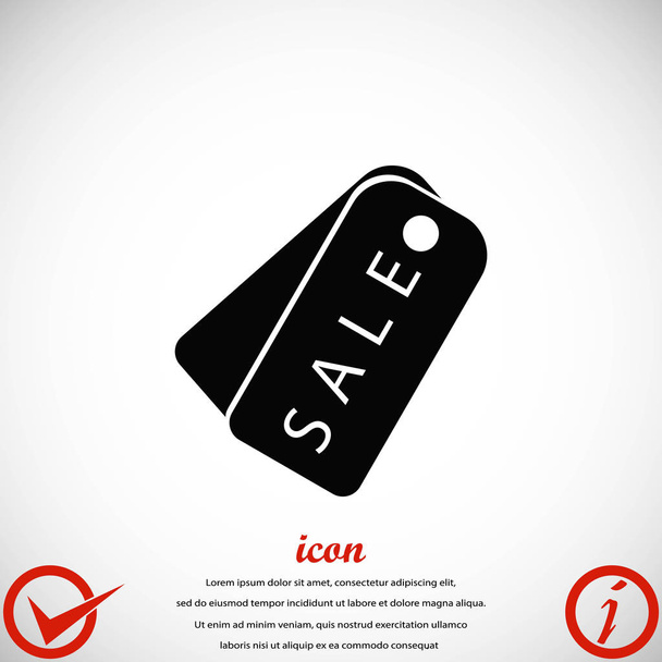 sale tag icon,vector - Vector, Image