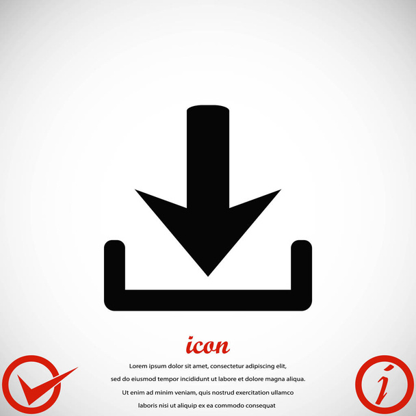 upload vector icon - Vector, Image
