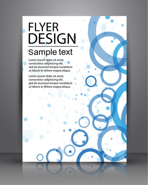 Flyer Design - Business. eps10 - Vektor, Bild