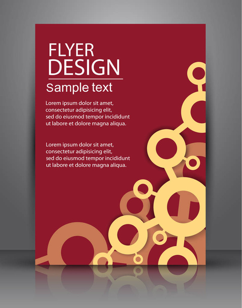Flyer design - Vector business, poster Template - Vector, imagen