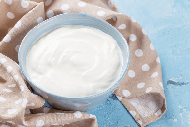 Sour cream in bowl  - Photo, Image