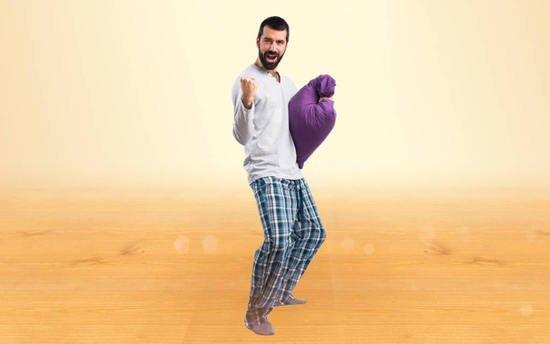 Szerencsés férfi pizsama - Fotó, kép