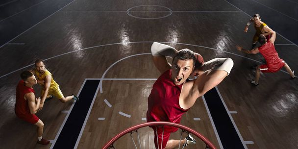 Basketbalistky na velké profesionální arena - Fotografie, Obrázek