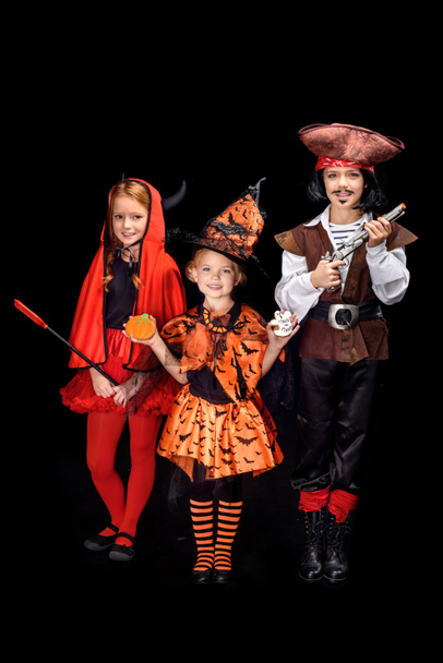 Enfants en costumes d'Halloween  - Photo, image