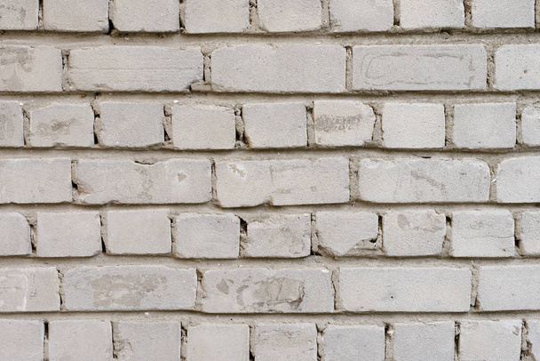 Brick texture with scratches and cracks - Фото, изображение