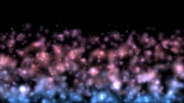 4 k Blizzard κύματα, ατμού υδρατμούς, αφηρημένη πυροτέχνημα σπρέι σωματιδίων υποβάθρου - Πλάνα, βίντεο