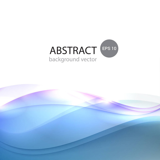 Vector Abstrait fond d'onde de couleur lisse Illustration vectorielle
 - Vecteur, image