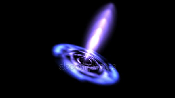4 k σύμπαν γαλαξία, λέιζερ ακτίνων γαλαξίες, δύναμη ενέργειας σήραγγα τρύπα του διαστήματος - Πλάνα, βίντεο