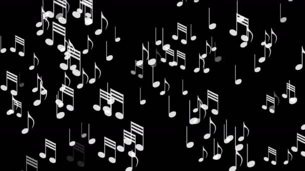4k Música Notas fondo, sonido melodía símbolo, sinfonía artística romántica
 - Imágenes, Vídeo