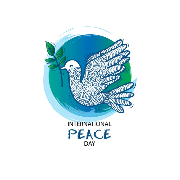 tarjeta internacional del día de la paz - Foto, Imagen
