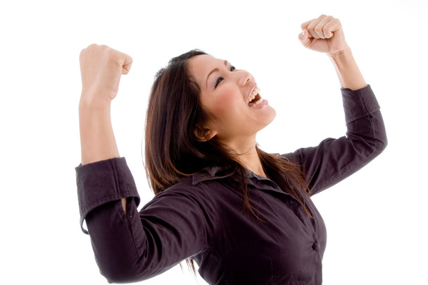Portrait of successful happy woman - Фото, изображение
