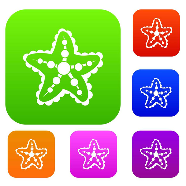 Starfish set collection - Vector, afbeelding