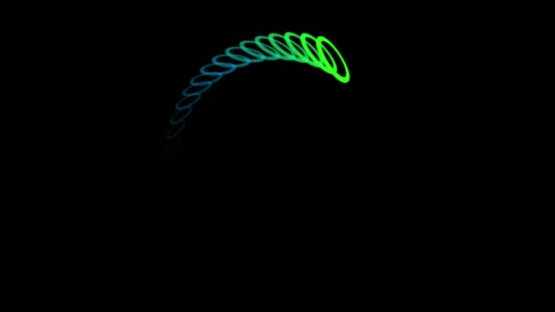 4k Farbkreis Hintergrund, rund, Ring, Bewegungsfeder, Halo, Spektroskopie Hintergrund. - Filmmaterial, Video